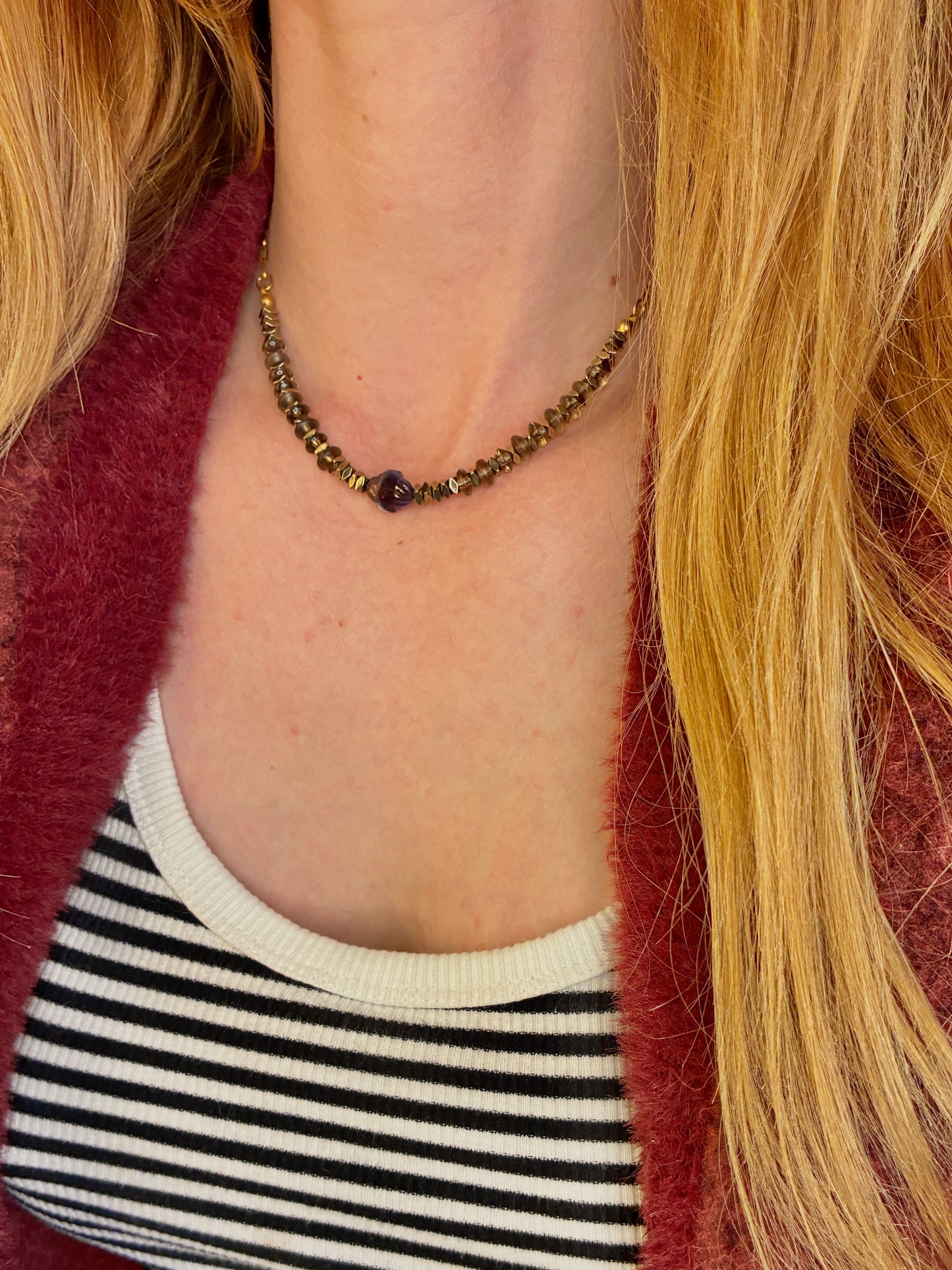 Collier Sortilège doré