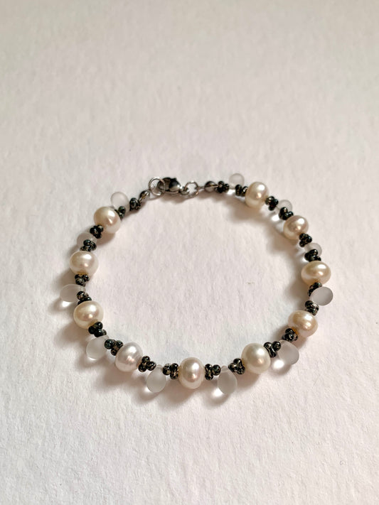 Bracelet Ecume noire