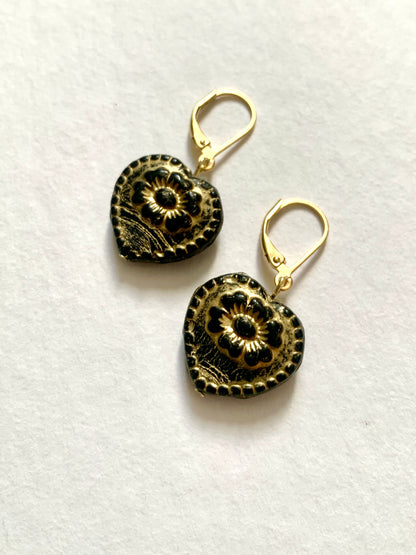 Boucles d’oreilles Noir désir