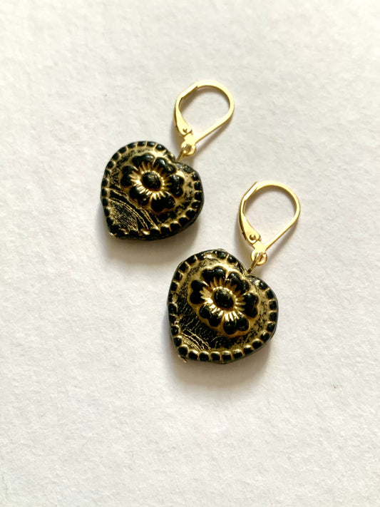 Boucles d’oreilles Noir désir