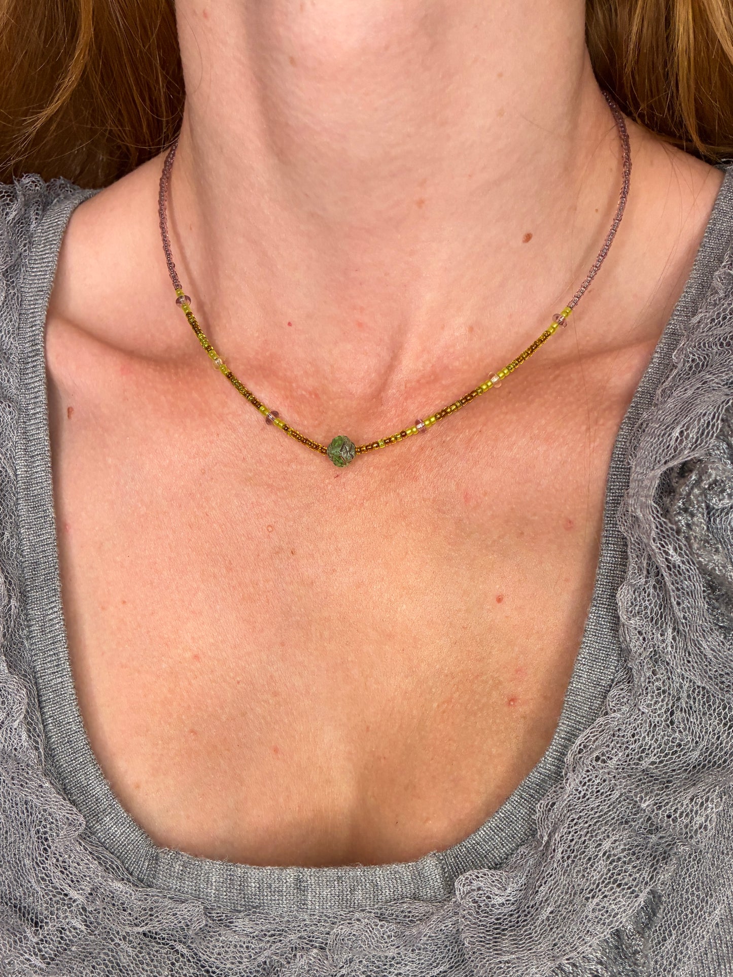 Collier Rose des traversées 2
