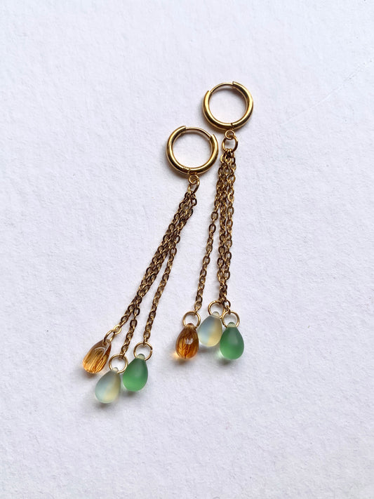 Boucles d’oreilles Murmure d’ambre