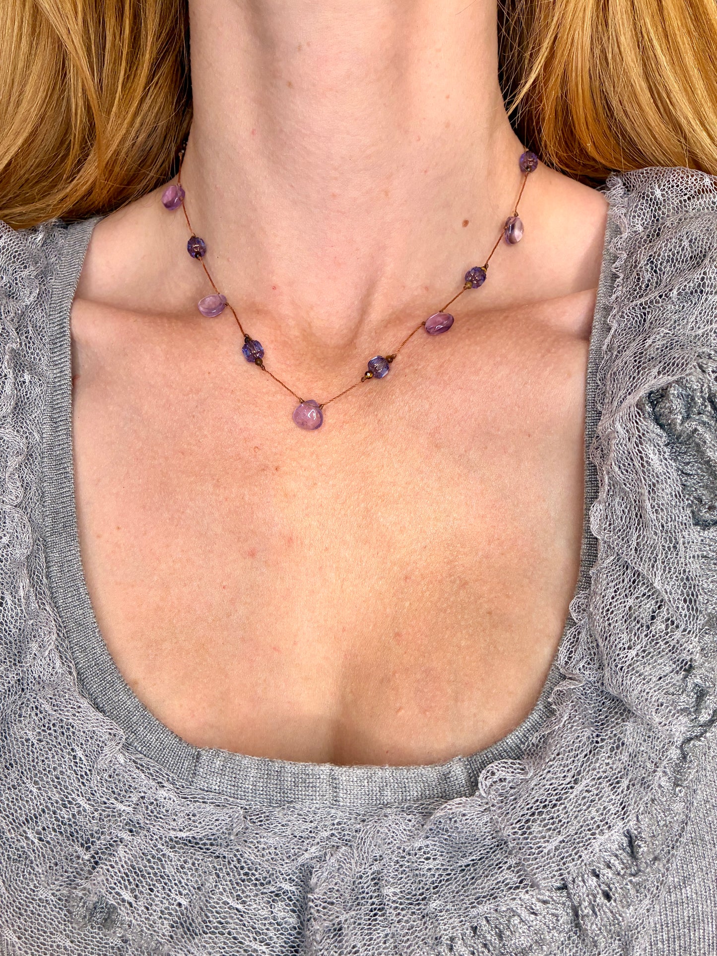 Collier Chemin de lavande