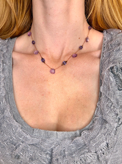 Collier Chemin de lavande
