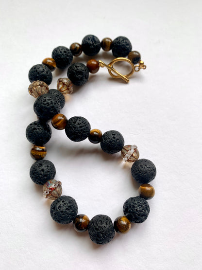 Collier Coupole de Lave