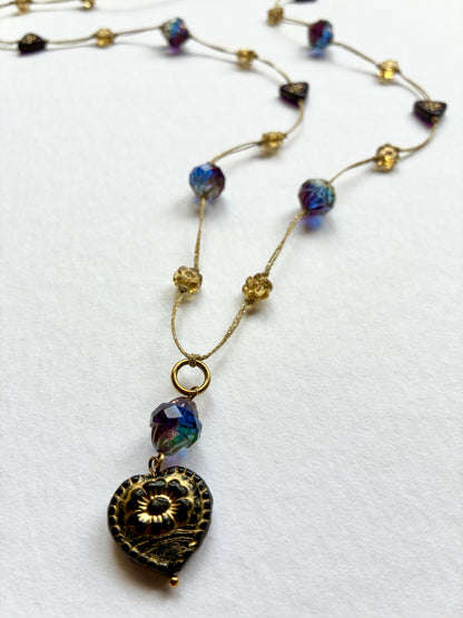 Sautoir Coeur Baroque