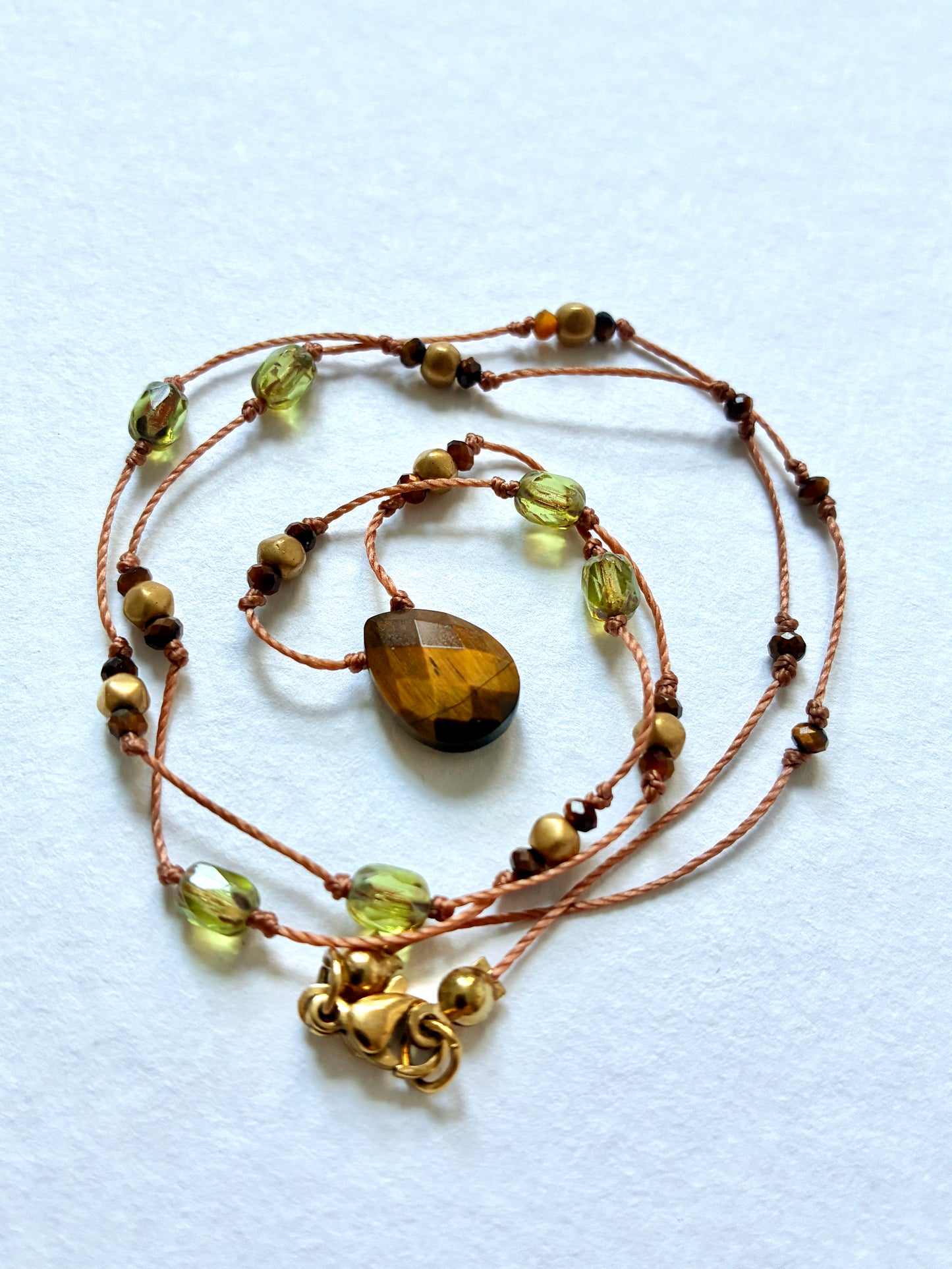 Collier sous l’olivier long