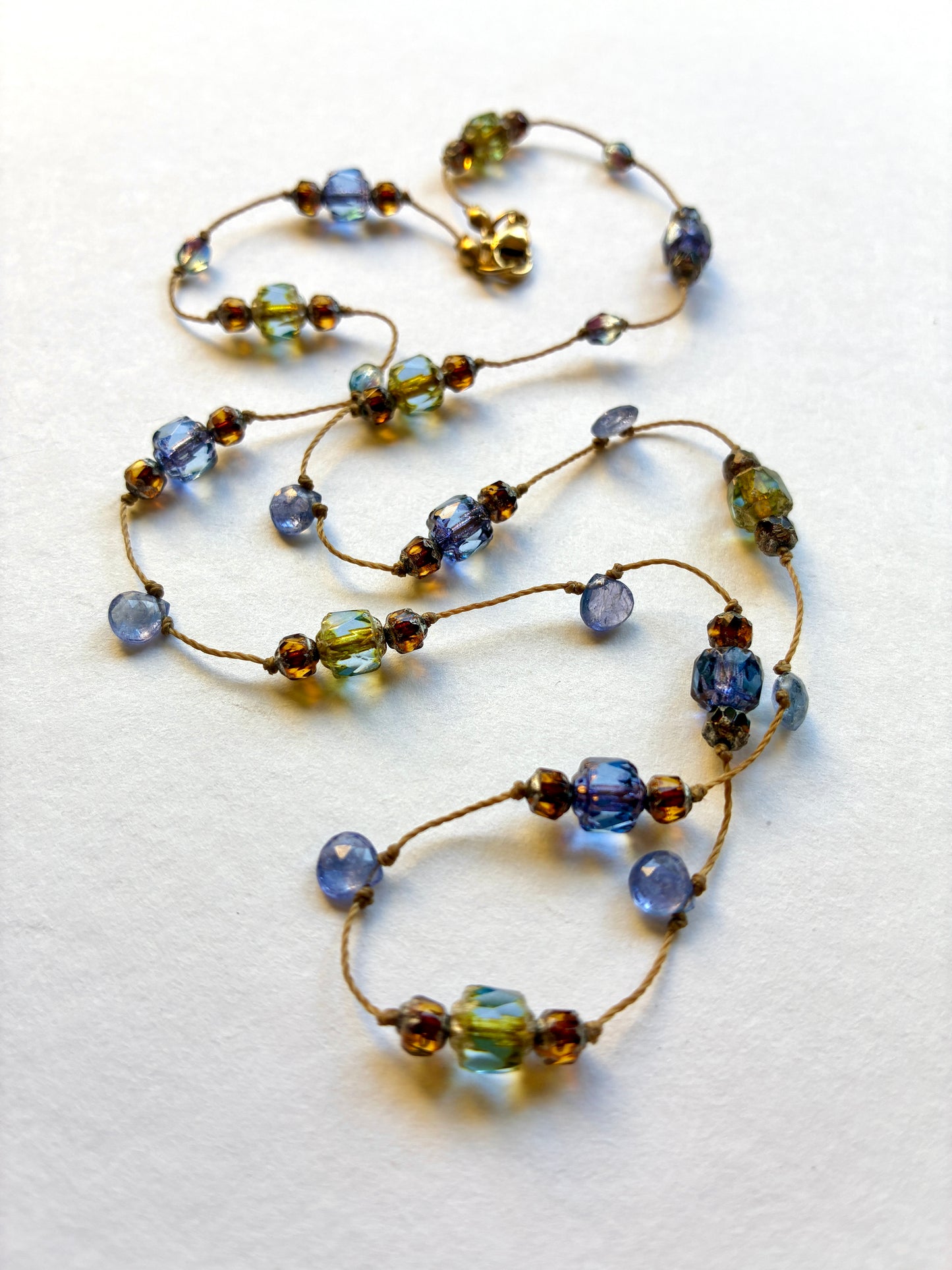 Collier Entre ciel et lavande