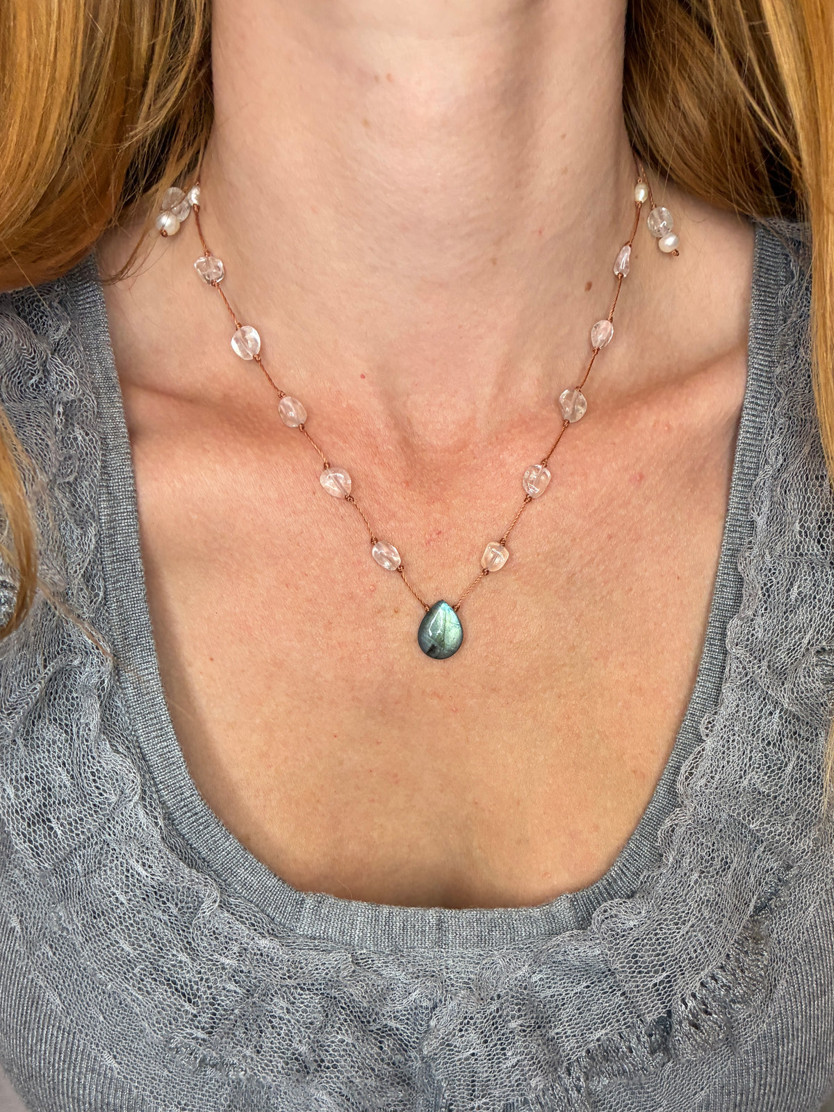 Collier Écume Azur 2