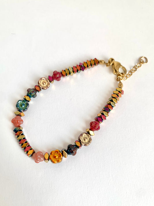 Bracelet Fleurs d’équinoxe