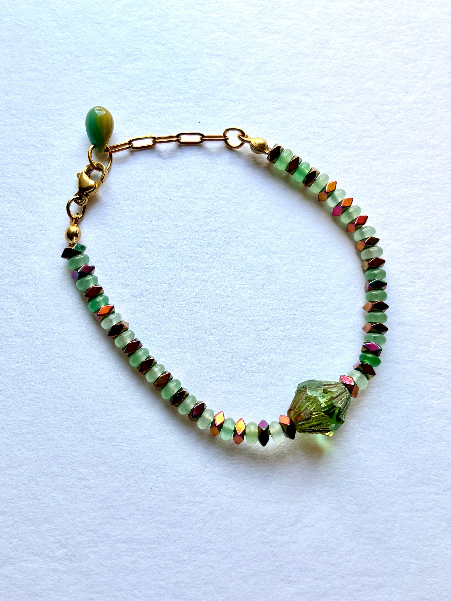 Bracelet Sortilège vert