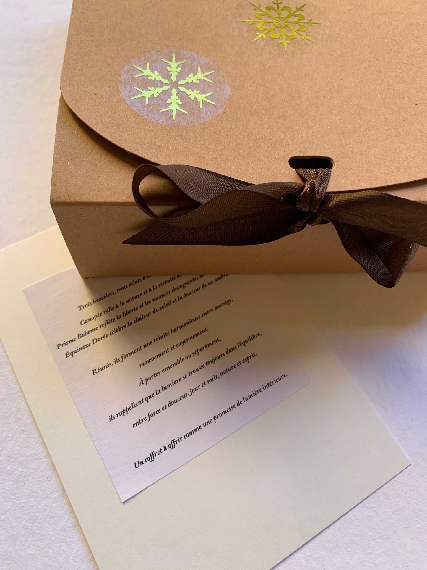 Coffret TRINITE DE LUMIÈRES