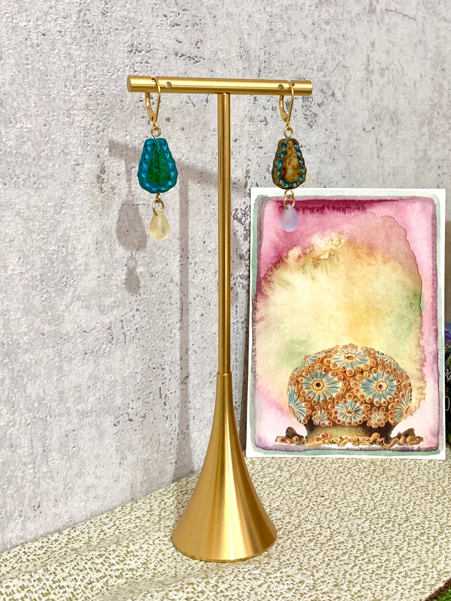 Boucles d’oreilles Duo Lunaire