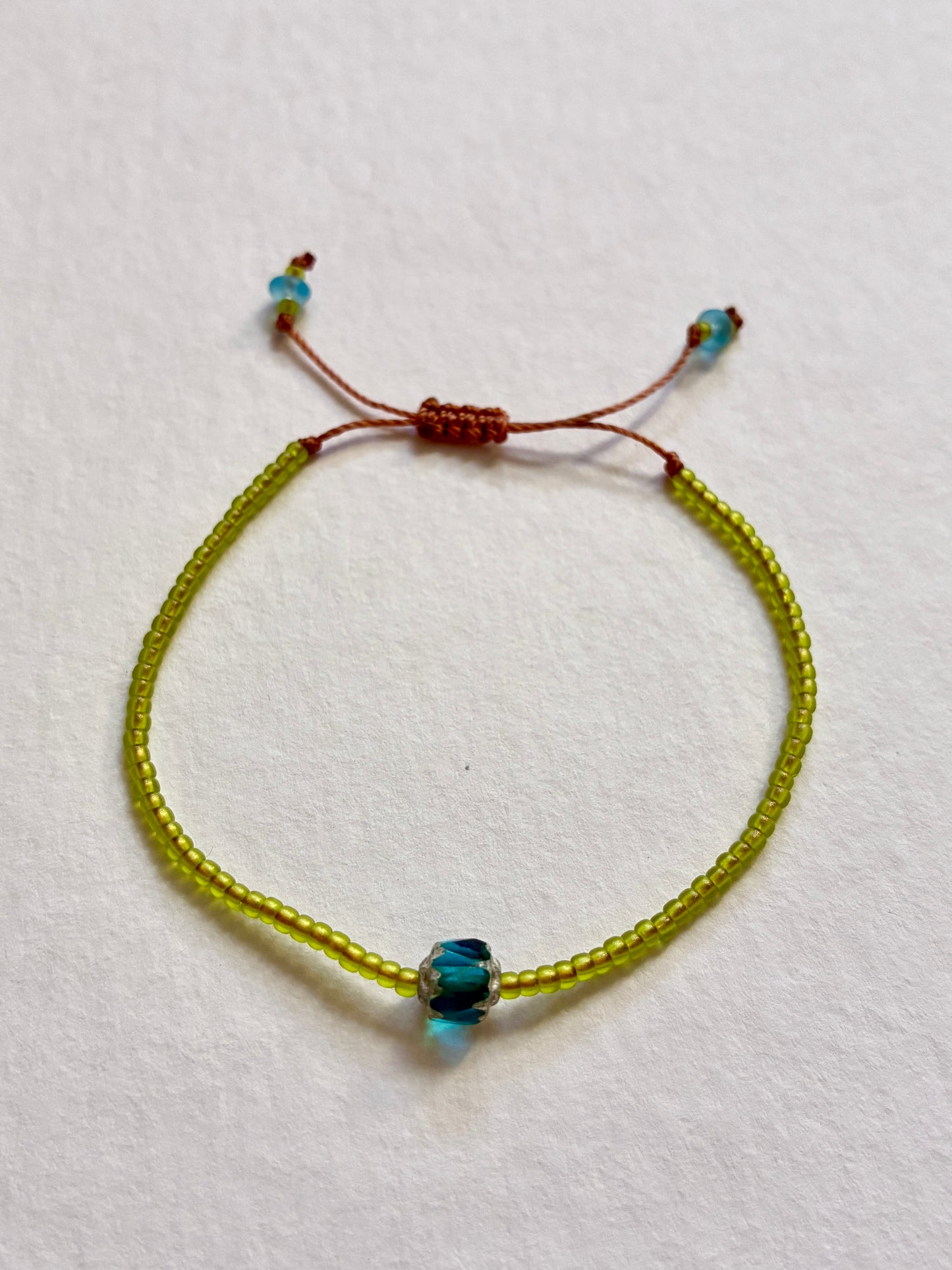 Bracelet Citron bleu