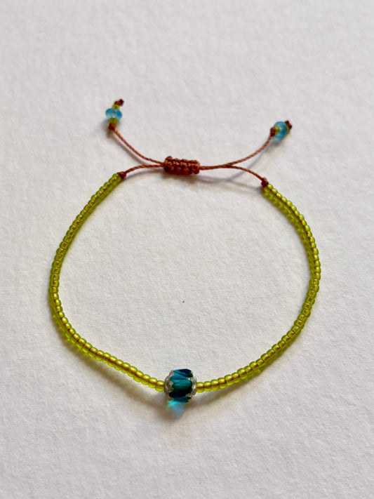 Bracelet Citron bleu