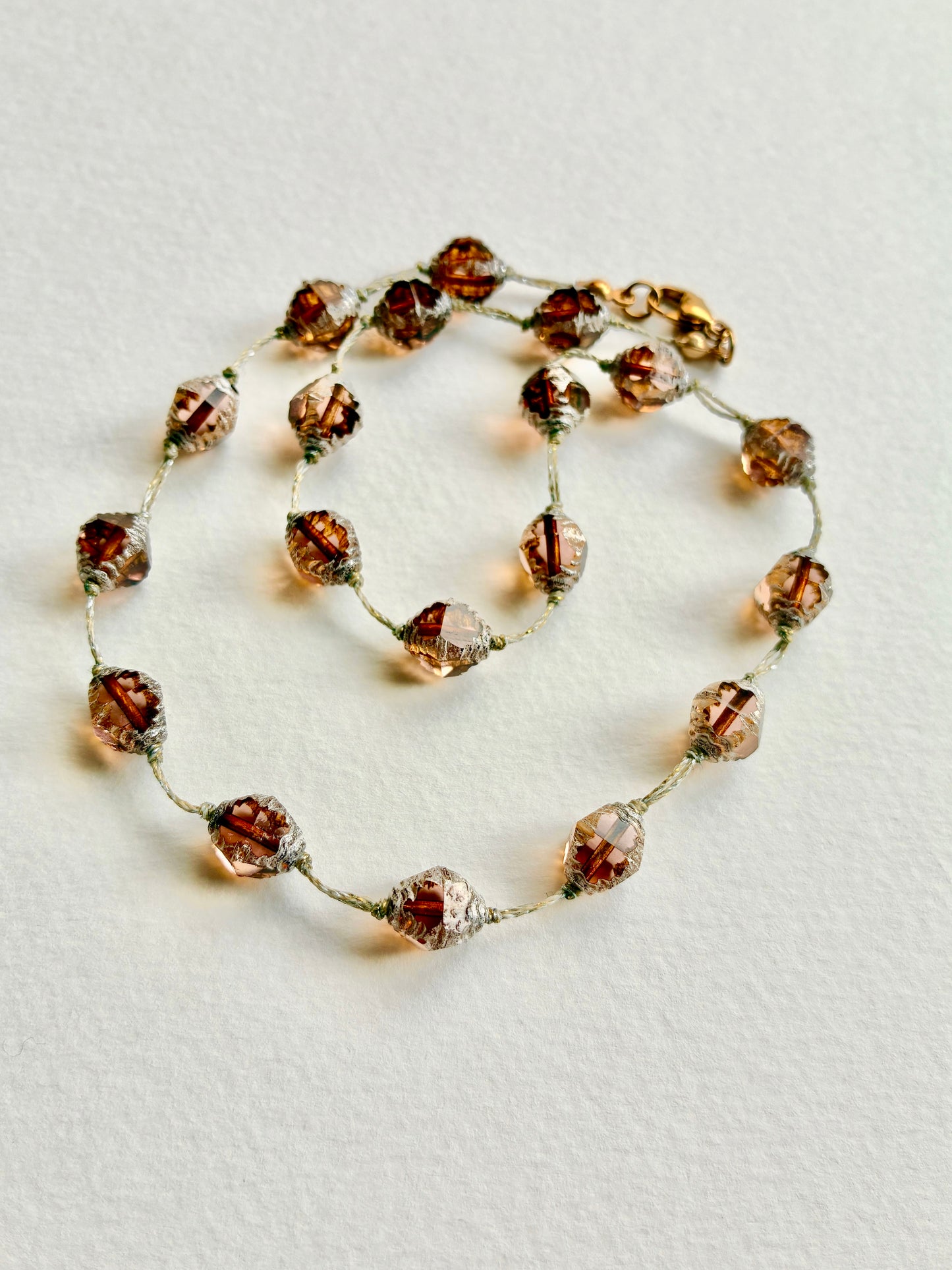 Collier Reflets d’ambre