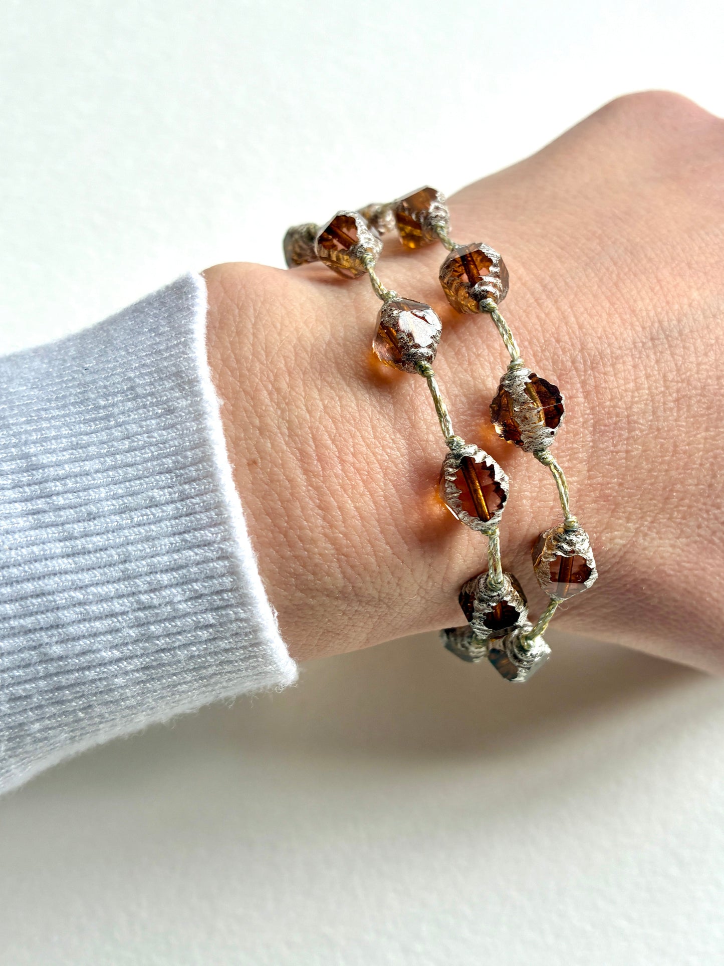 Collier Reflets d’ambre