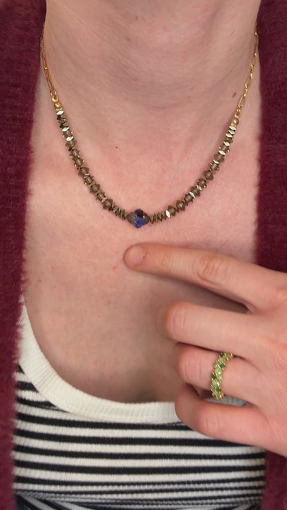 Collier Sortilège doré