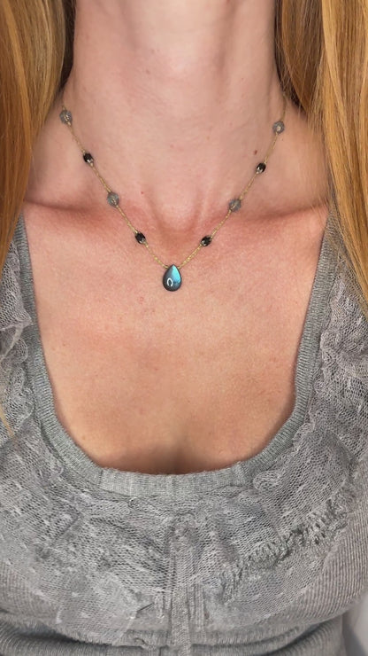 Collier Bleu de l’Escalet court 2