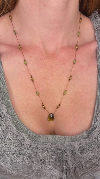 Collier sous l’olivier long