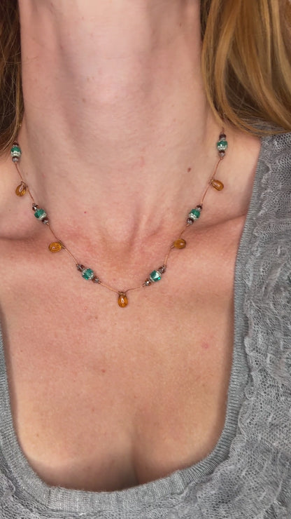 Collier Miel salé