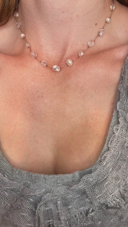 Collier Perles d’écume