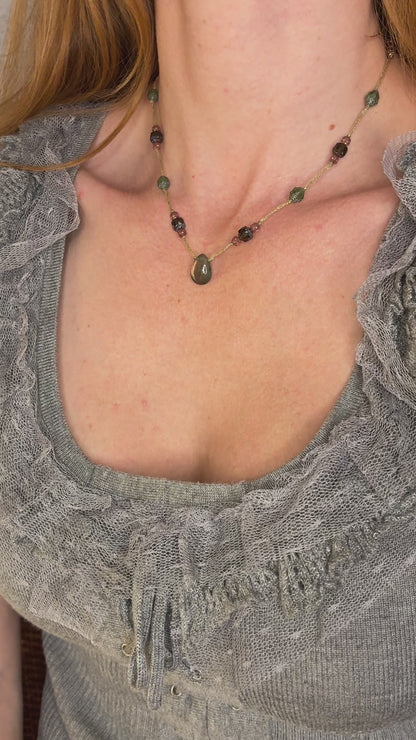 Collier Prunier enchanté