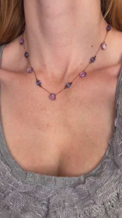 Collier Chemin de lavande